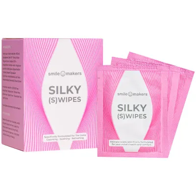 Smile Makers Silky Swipes servetele umede pentru igiena intima 12 buc