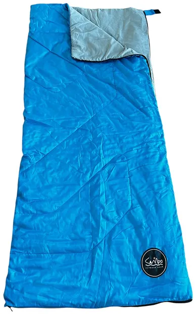 Sac de dormit pentru copii Campo - Cozy 200, 75 x 160 cm, albastru