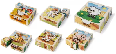 Set de joacă Eichhorn - Puzzle Fermă