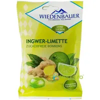 Bomboane cu Ghimbir si Limeta fara Zahar 75g