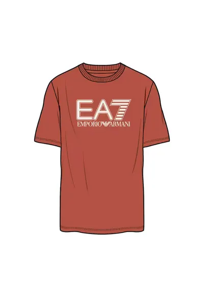 Tricou EA7 Visibility - PJVQZ-6DPT62-1461 35312 - Portocaliu