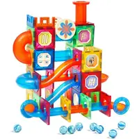 Set de constructie magnetic - marble run (102 piese)