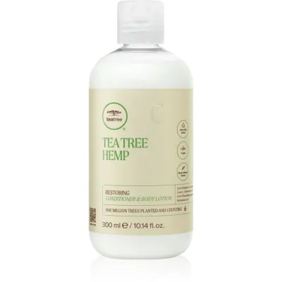 Paul Mitchell Tea Tree Hemp Restoring Conditioner & Body Lotion balsam de par si de corp 300 ml