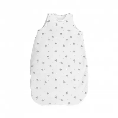 Sac de dormit de iarna 95 cm bumbac ranforce Train Grey