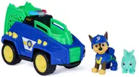 Set de joacă Spin Master Paw Patrol - The Dino Movie, jeep-ul de salvare cu Chase și dinozaur