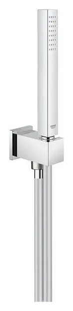Set para de dus Grohe Euphoria Cube Stick 26405000, 1/2, universal, include cot iesire pentru alimentare cu apa, 1 pulverizare, Crom