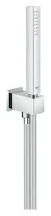 Set para de dus Grohe Euphoria Cube Stick 26405000, 1/2, universal, include cot iesire pentru alimentare cu apa, 1 pulverizare, Crom