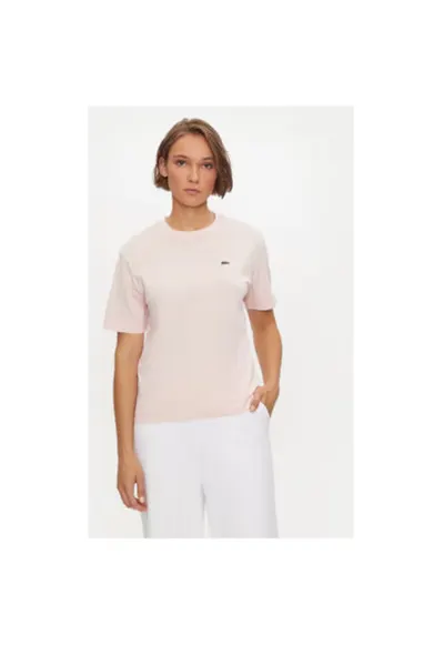 Tricou dama - 304581519 - Bumbac - Roz - Roz