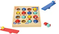 Set de joc din lemn Tooky Toy - Pestisori zburatori