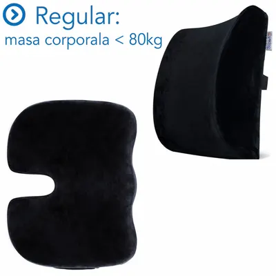 Set perna lombara si perna pentru sezut Suporto Regular