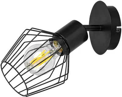 Aplică Rabalux - Belano 3534, IP20, E27, 1 x 40 W, negru