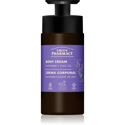 Green Pharmacy Lavender & Flax Oil crema de corp 739 ml