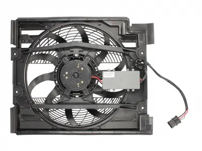 Ventilator radiator (cu carcasa) potrivit BMW 5 (E39) 2.0-4.9 09.95-05.04