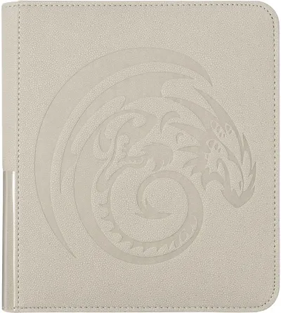 Mapă de stocare cărți de joc Dragon Shield Zipster - Ashen White (Small)