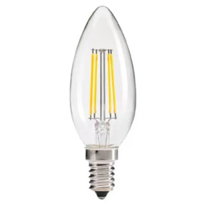 Bec Led – Filament C35 4w/E14 2700k *TV 0,25ron