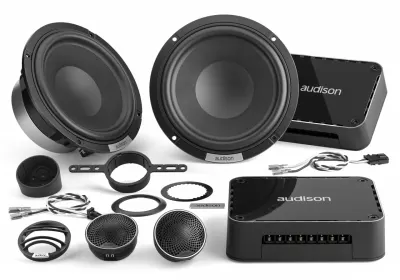 Difuzoare Auto Audison Voce AVK 6 P II, set, sistem 2 căi, 165mm, 150W RMS, 4Ω, set 4 difuzoare + accesorii