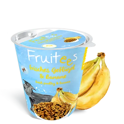 Recompense pentru caini Bosch Fruitees Banana 200 gr