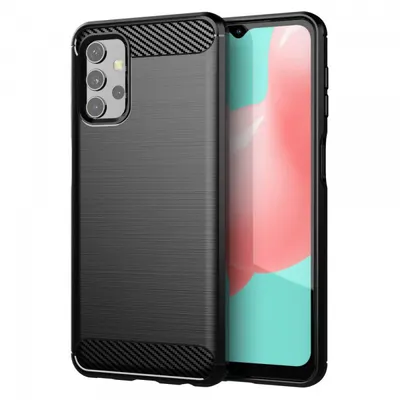 Husa pentru Samsung Galaxy A32 A325, OEM, Carbon, Neagra