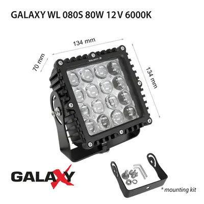 Proiector GALAXY WL 080S 12/24V 6000K