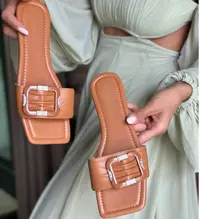 Papuci dama Mikkel Camel