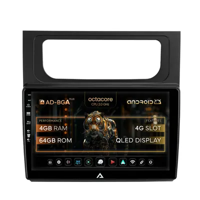 Navigatie Volkswagen Touran (2010-2016), Android, A-Octacore 4GB RAM + 64GB ROM, 10.1 Inch - AD-BGA10004+AD-BGRKIT042