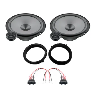 Pachet difuzoare auto Hertz Uno dedicat usi fata Volkswagen Caddy 2020-, RMS 75W