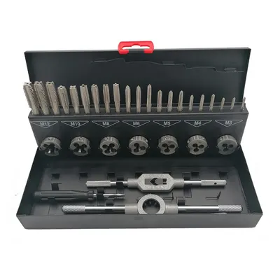 Set-Trusa Tarozi DIN 352 HSS și Filiere HSS M3-M12 - 32 piese