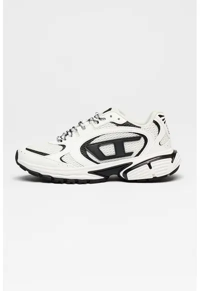 Pantofi sport S Pro V Dense cu garnituri din piele - Negru stins/Alb murdar