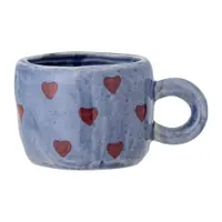 Cană pentru copii albastră din ceramică 115 ml Nini – Bloomingville Mini