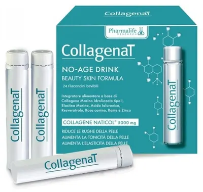 Collagenat No-Age Drink, 24 fiole, Pharmalife Research