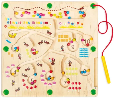 Kit educațional Nowa Szkola - Labirintul furnicilor, 29.5 x 29.5 cm