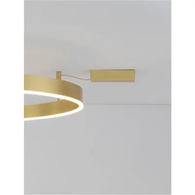 Plafoniera MOTIF Bronze Aluminiu & Acrylic LED 60 Wat 230 Volt 4551.55Lm 3000K IP20