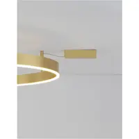 Plafoniera MOTIF Bronze Aluminiu & Acrylic LED 60 Wat 230 Volt 4551.55Lm 3000K IP20