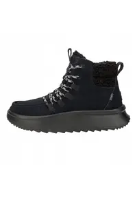 Ghete Chelsea de piele naturala pentru Femei - Wendy Apres Cozy - Negru - Negru