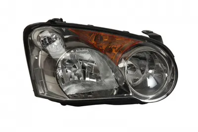 Far dreapta (H1 HB3, electric, fundal cromat, fundal galben) SUBARU IMPREZA 2001-2007