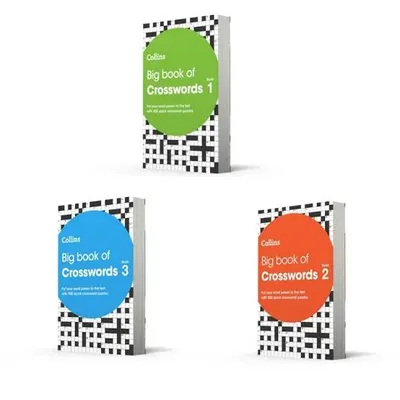 Big Book of Crosswords 1, 2 &3 Pack
