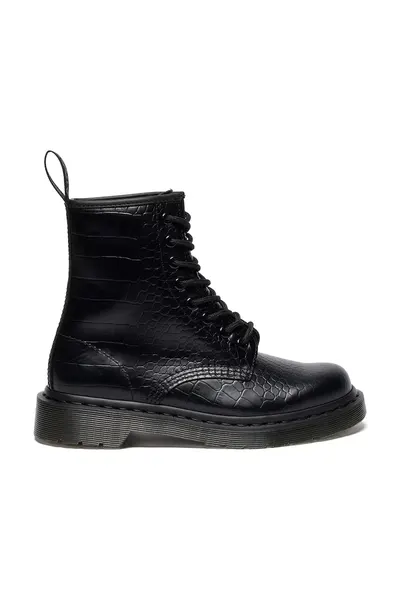 Dr. Martens botine pentru femei din piele 1460 Croco