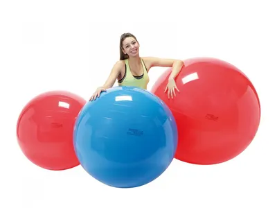 Minge fizioterapeutica Gymnic Fizio Rosu diametru 85 cm