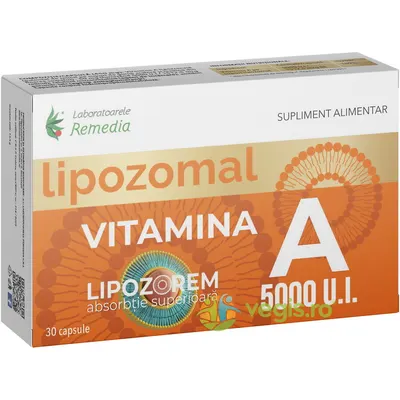 Vitamina A Lipozomala 5000UI 30cps