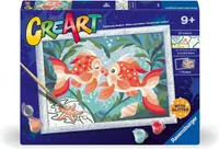 Set de pictură pe numere Ravensburger CreArt - Pește îndrăgostit