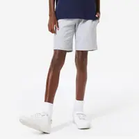 Pantalon scurt sport din bumbac Gri Copii
