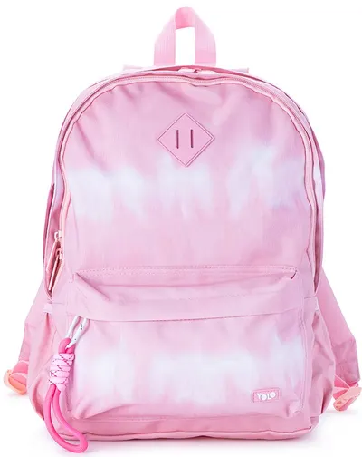 Ghiozdan școlar YOLO Tie Dye - Pink