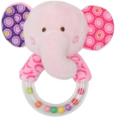 Trăncăneală cu inel Lorelli Toys - elefant