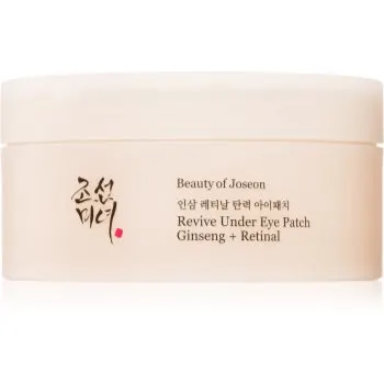 Beauty of Joseon Revive Under Eye Patch Ginseng + Retinal pernuțe din hidrogel cu efect de întărire