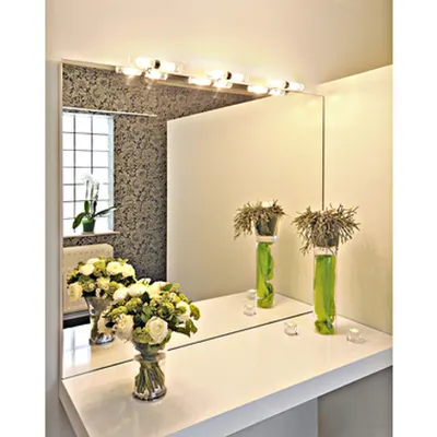 MIBO drept mirror lampa, 2xG9