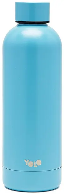 Sticlă termică YOLO - Grey Blue, 500 ml