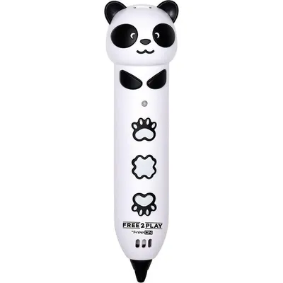 Set Creion 3D si Filament colorat de 20 m, Free2Play, Panda