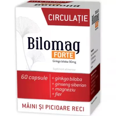 Bilomag Forte Circulatie, Zdrovit | 60 capsule