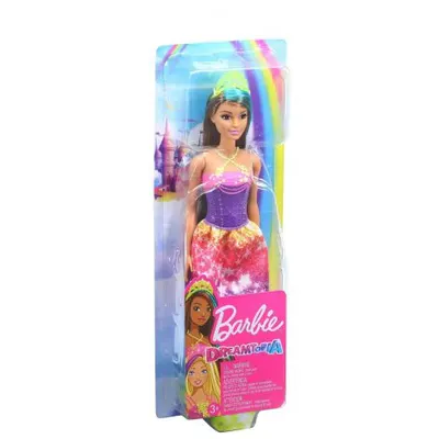 Barbie Papusa Printesa Dreamtopia Cu Coronita Galbena