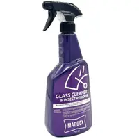 Solutie pentru curatare geamuri MADDOX, indepartare insecte, 750 ml, cu pulverizator